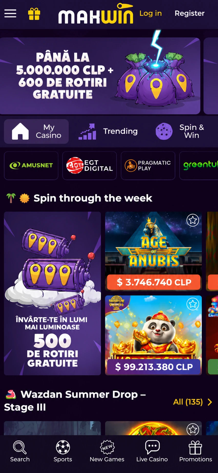 Download the Maxwin Casino App